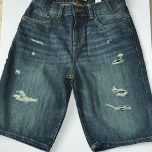 Distressed Denim Boy’s Shorts 12